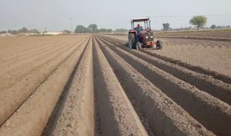 potato planter ridges