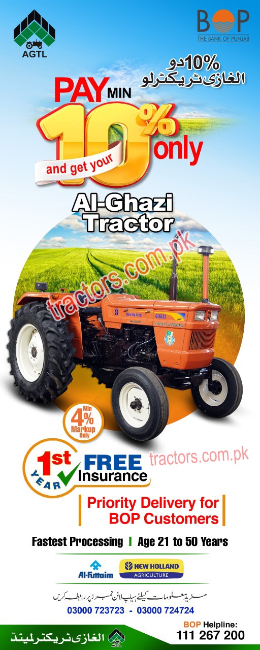 BOP Al-Ghazi Tractor Loan Scheme
