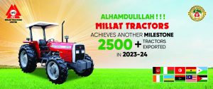 millat tractor exports from pakistan