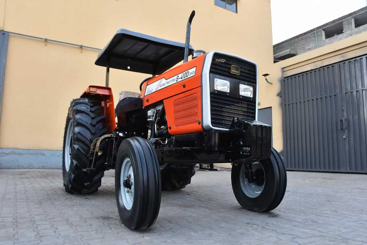 buraq 4100 2wd tractor