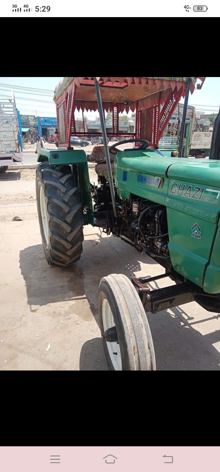 Ghazi 65HP Green tractor model for sale