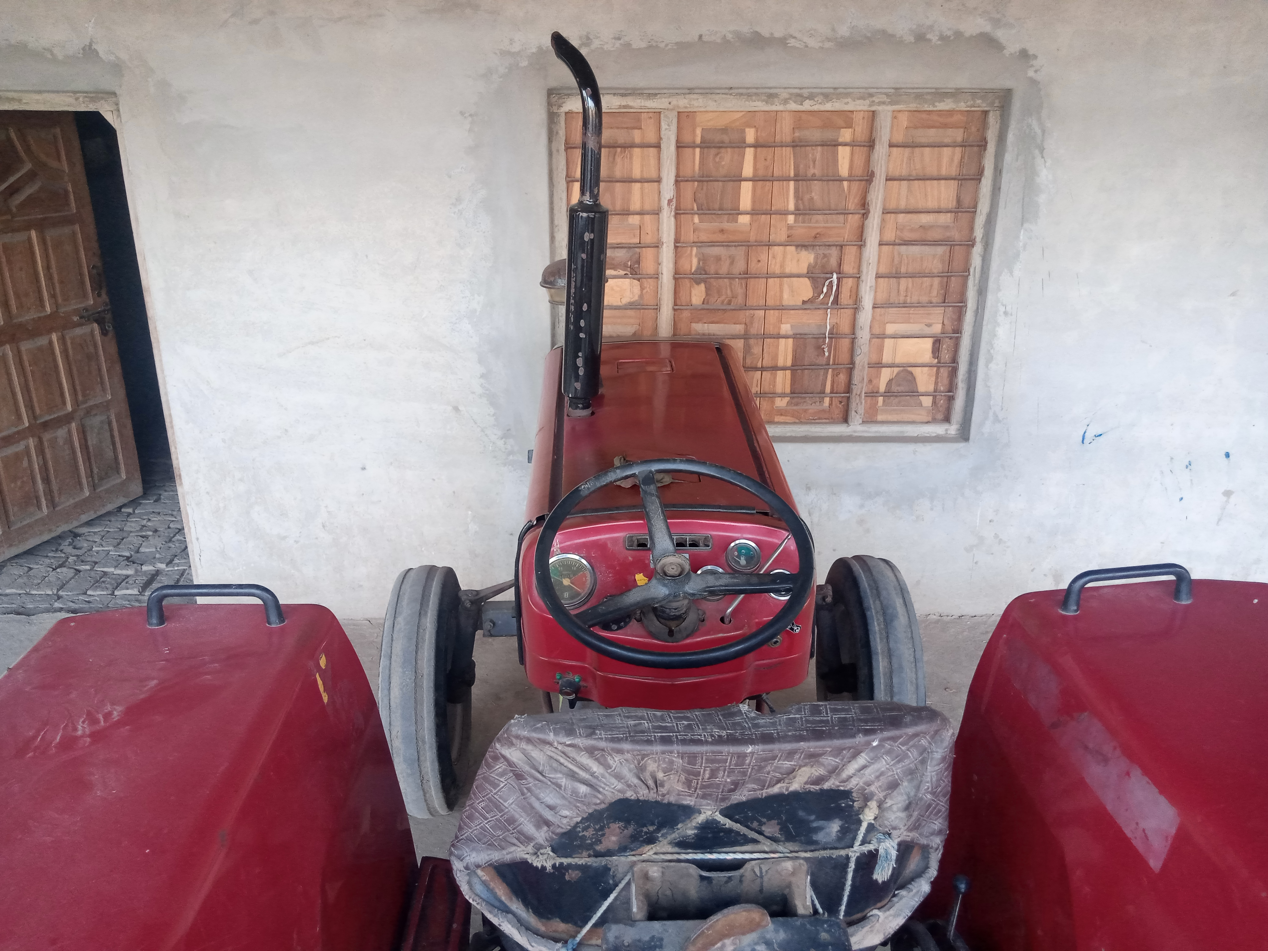 Old MF 240 tractor model 2010