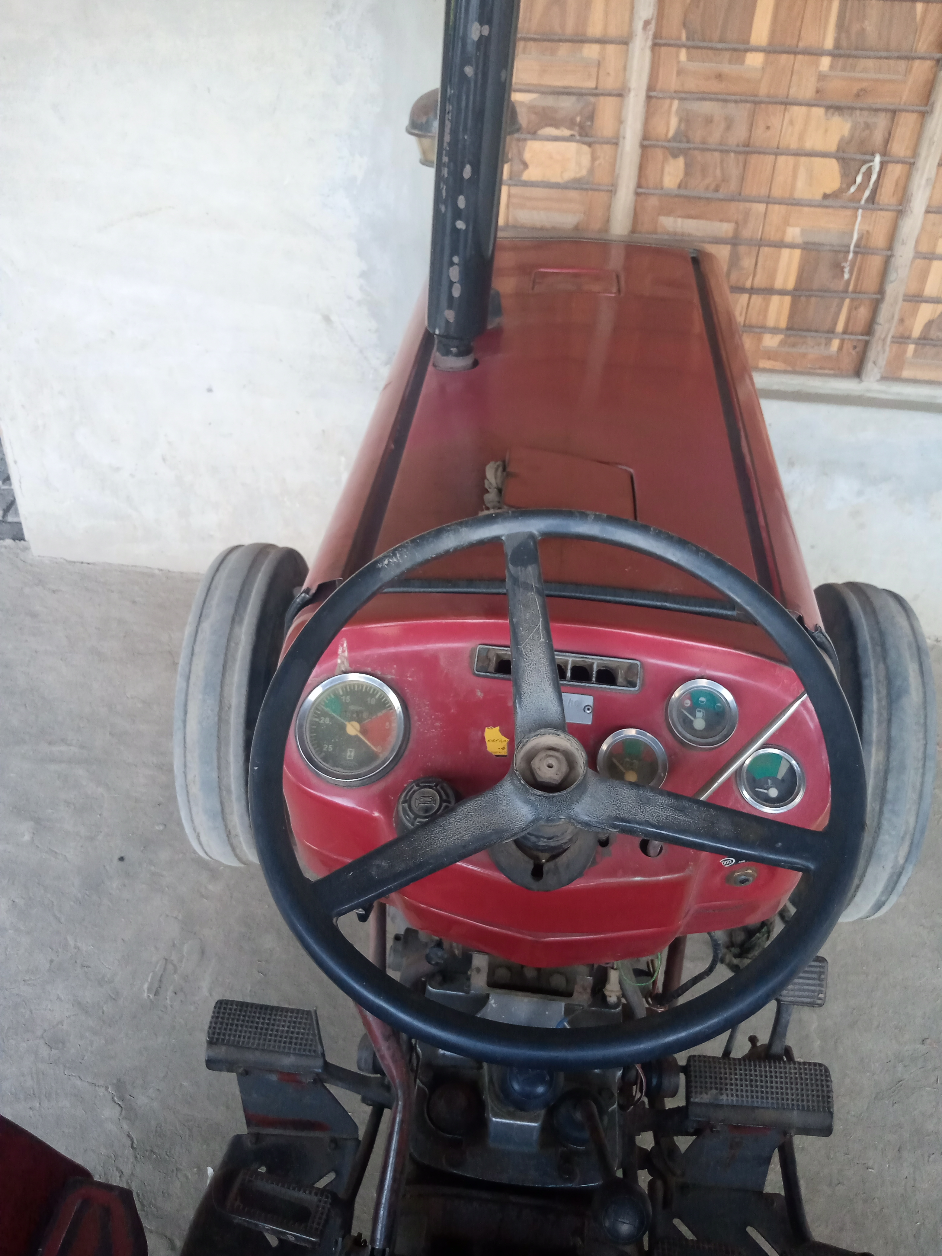 Old MF 240 tractor model 2010