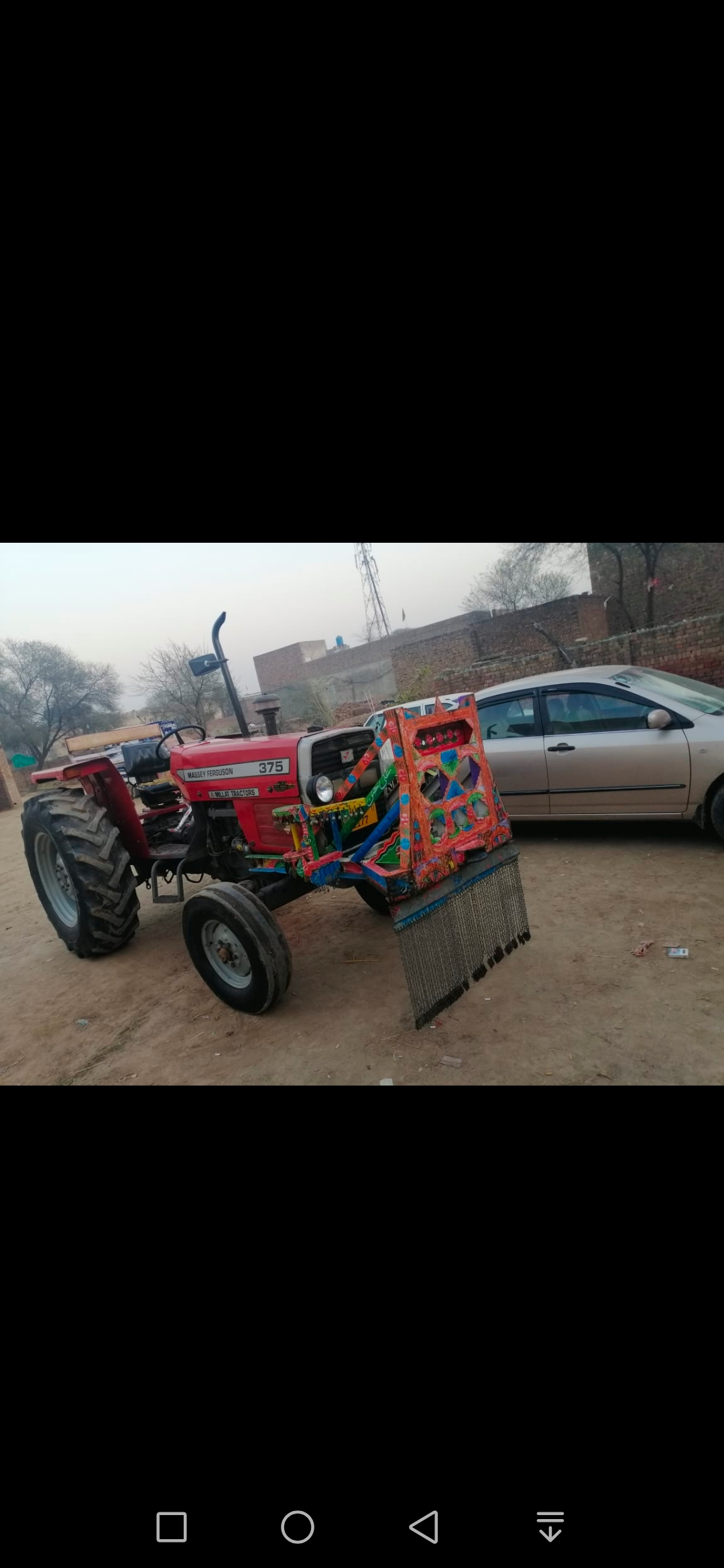 Massey 375 tractor model 2011 genuine