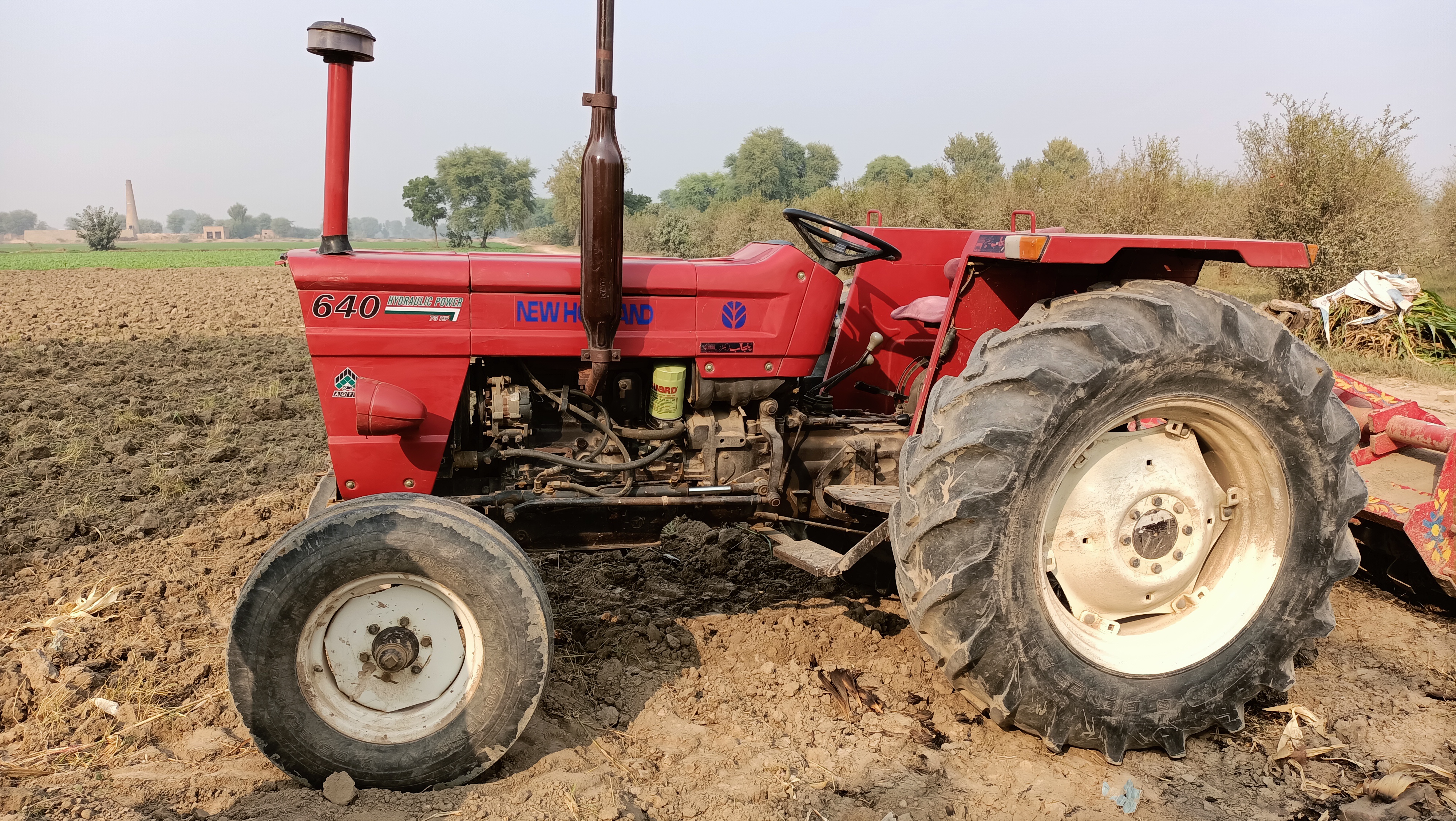 Fiat NH 640 tractor model 2018