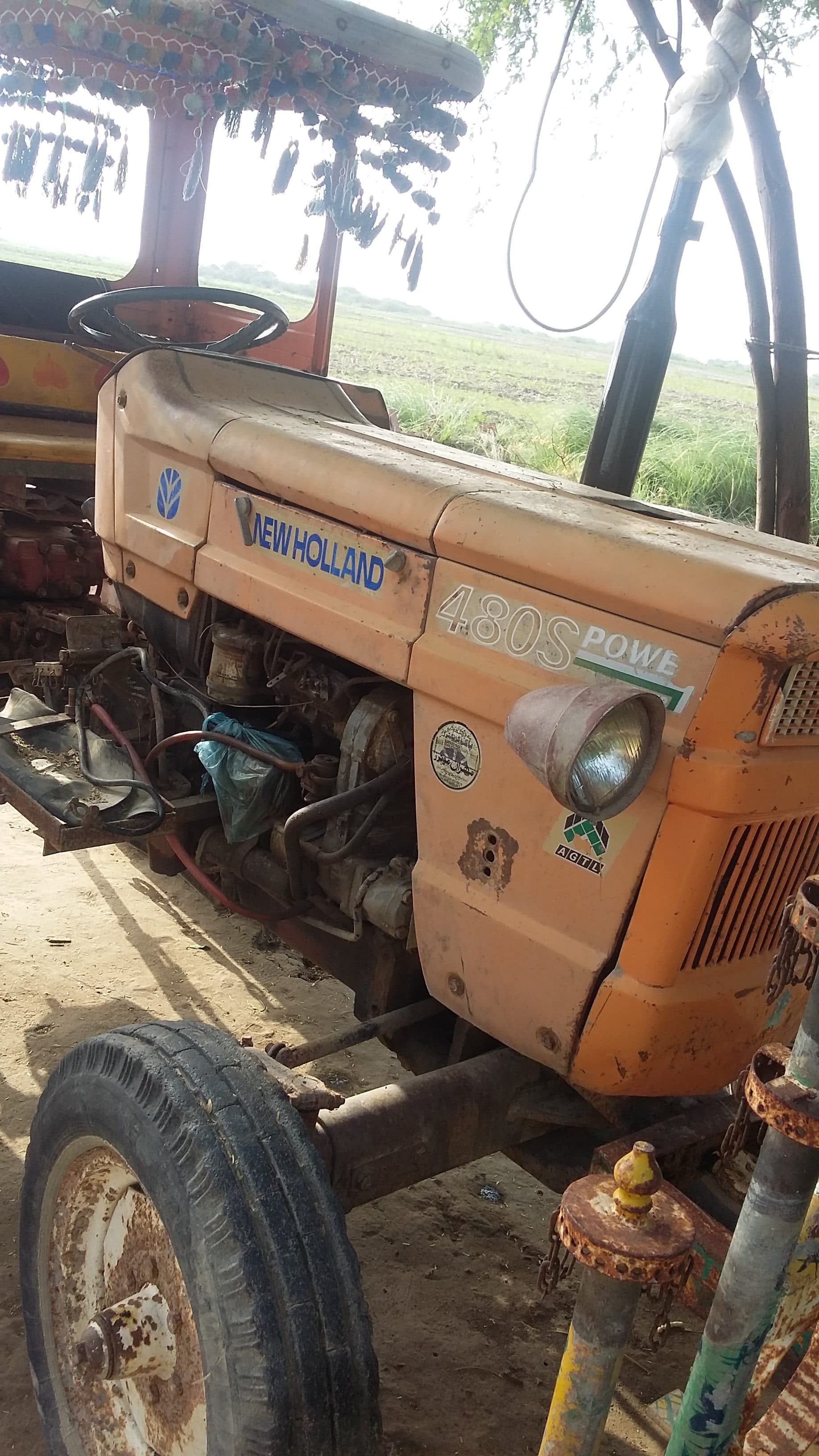 NH 480 Fiat tractor model 2013