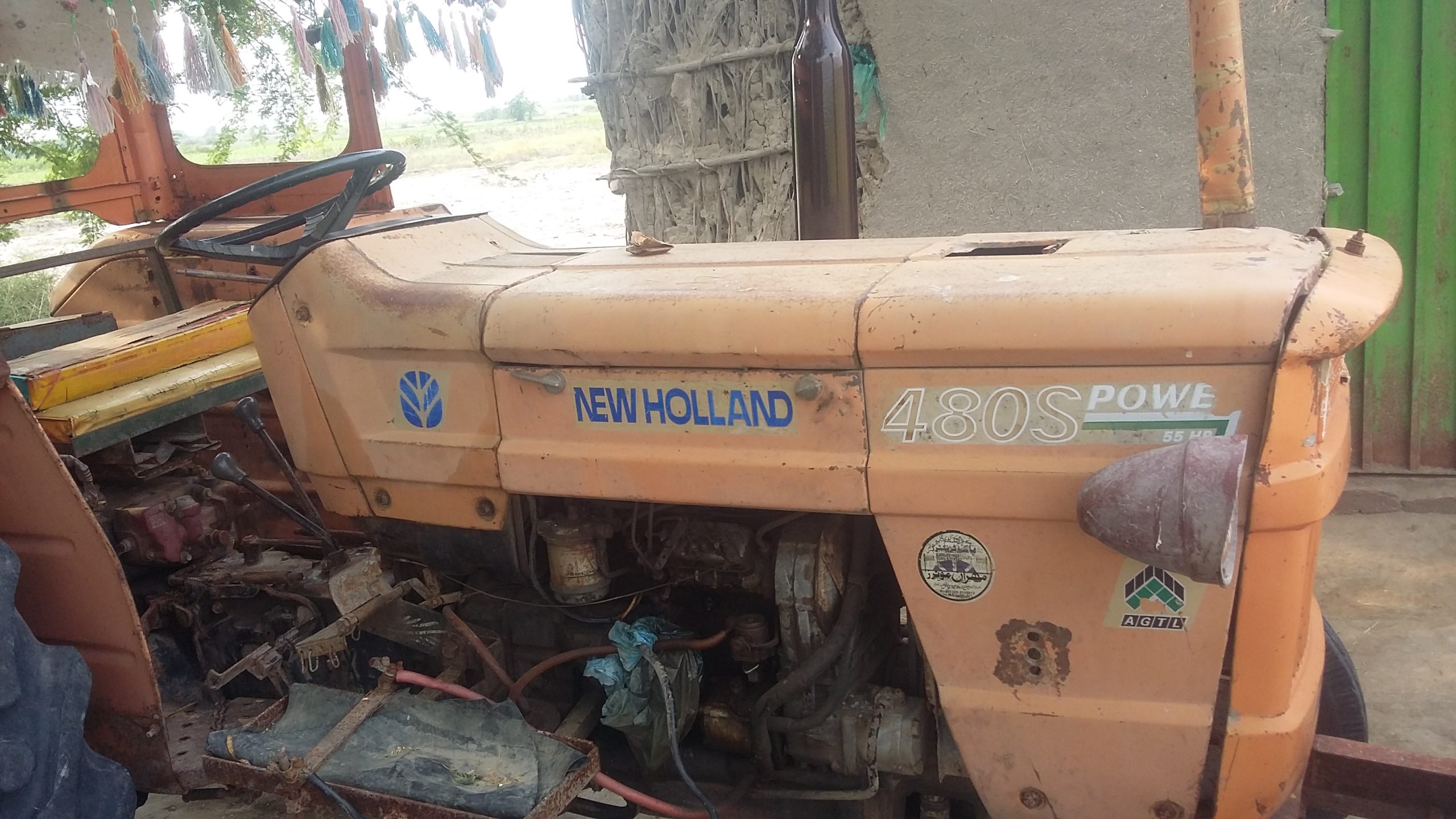 NH 480 Fiat tractor model 2013