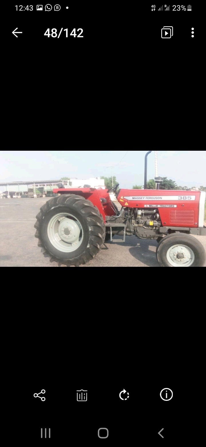 Mf 385 model 2021 all genuine condition