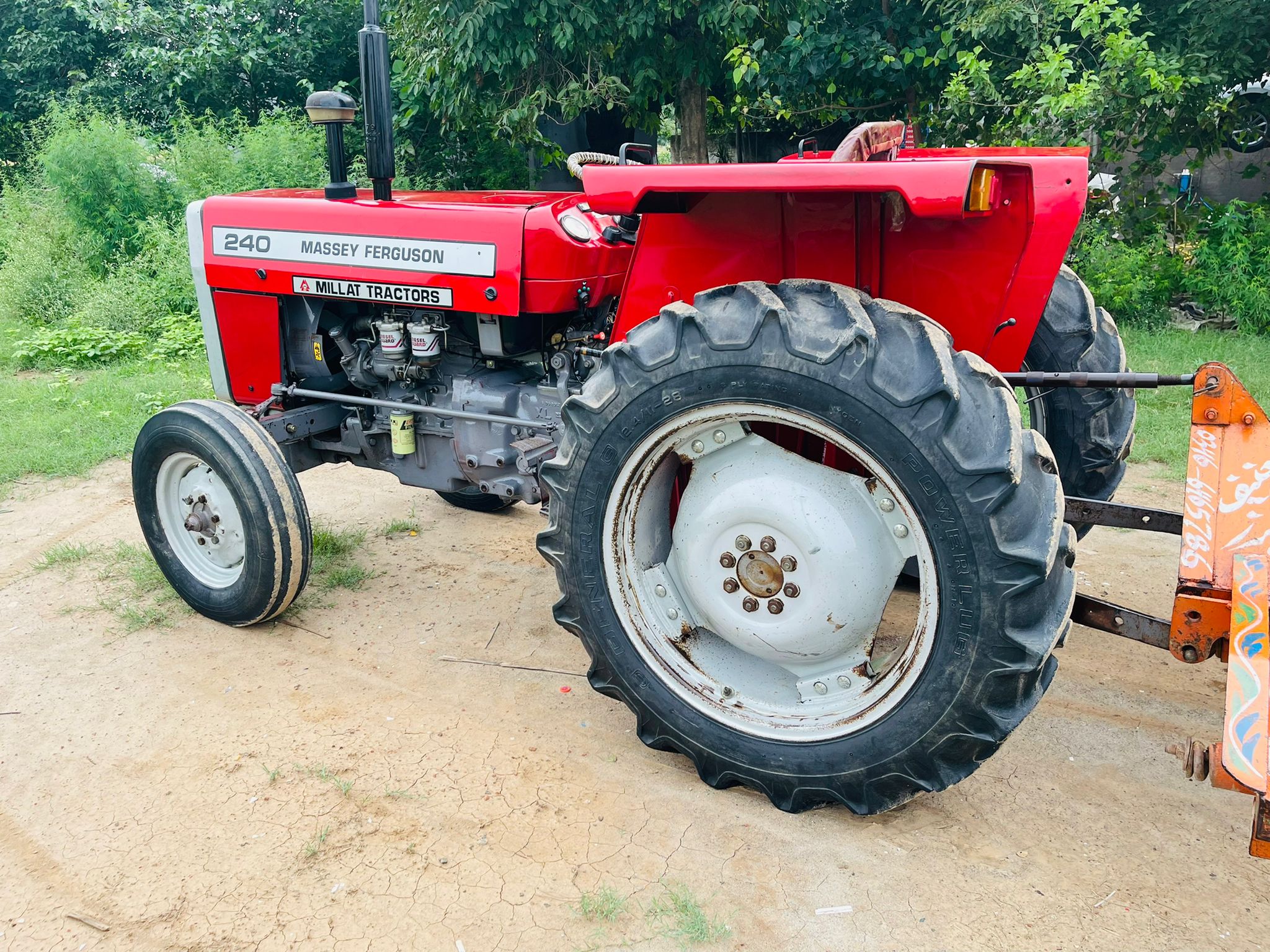 MF240 tractor model 2012 new condition