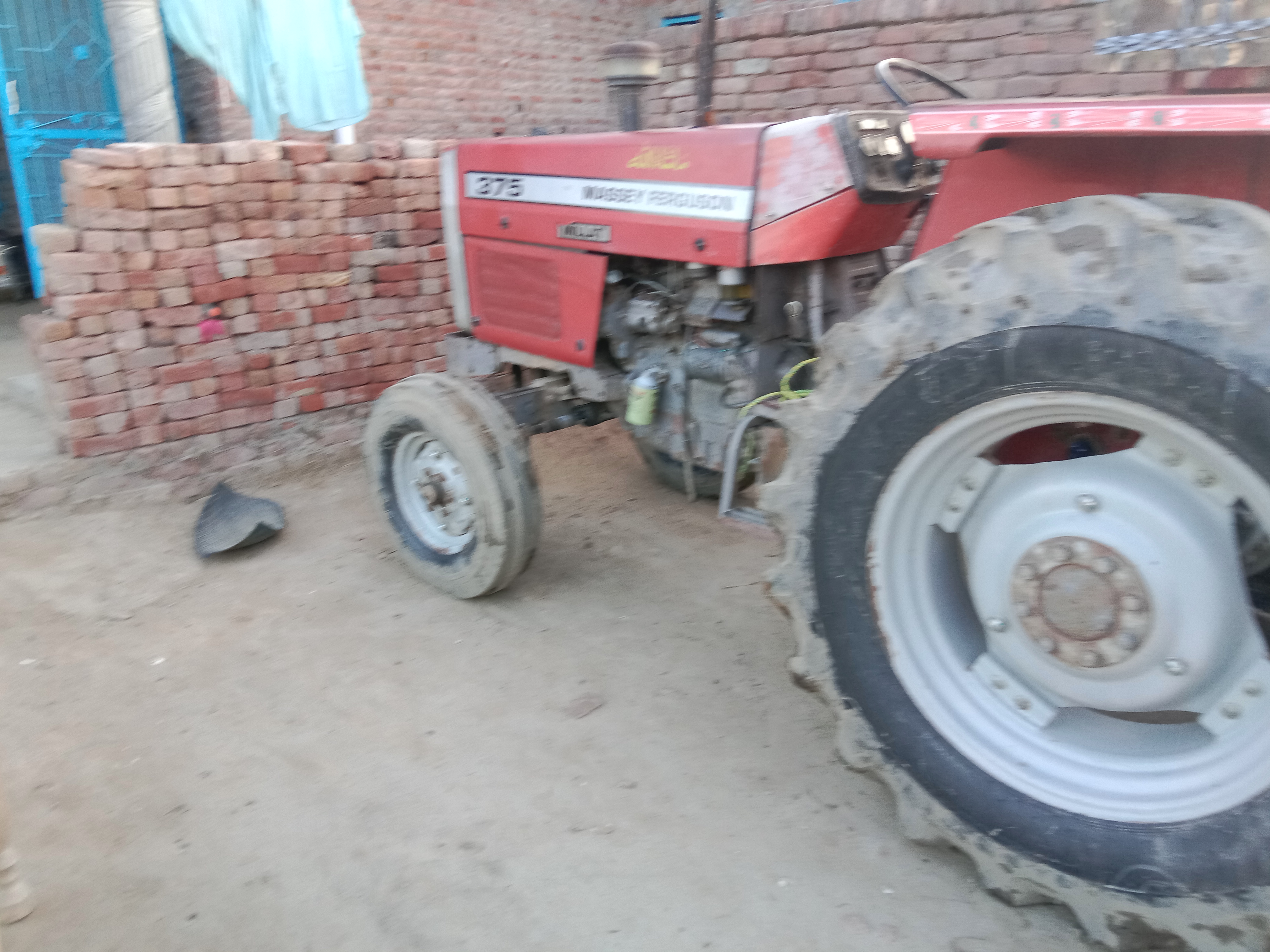 MF375 model 2009 tractor