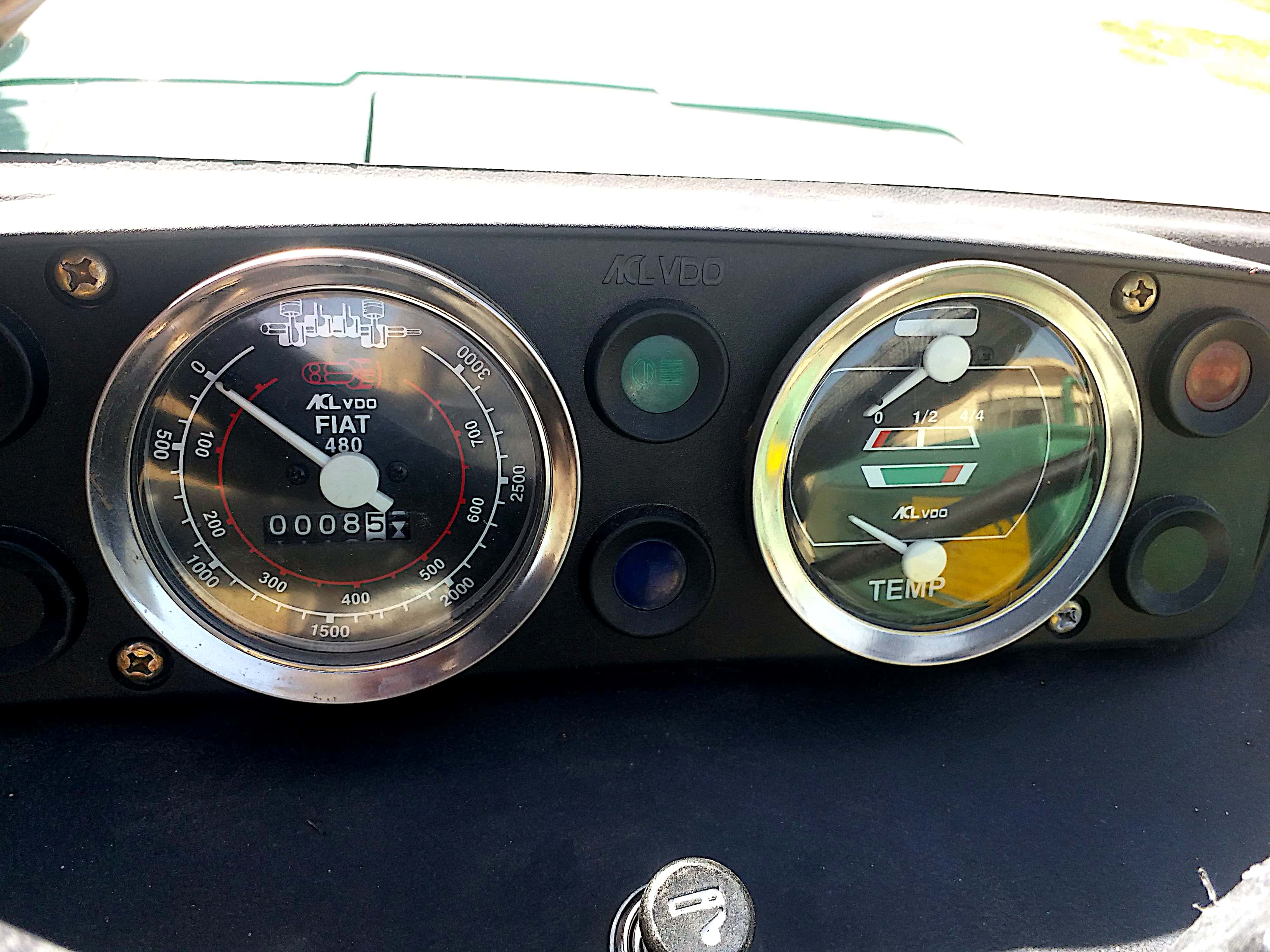 New Holland Fiat NH 480 Model 2022 Green Tractor