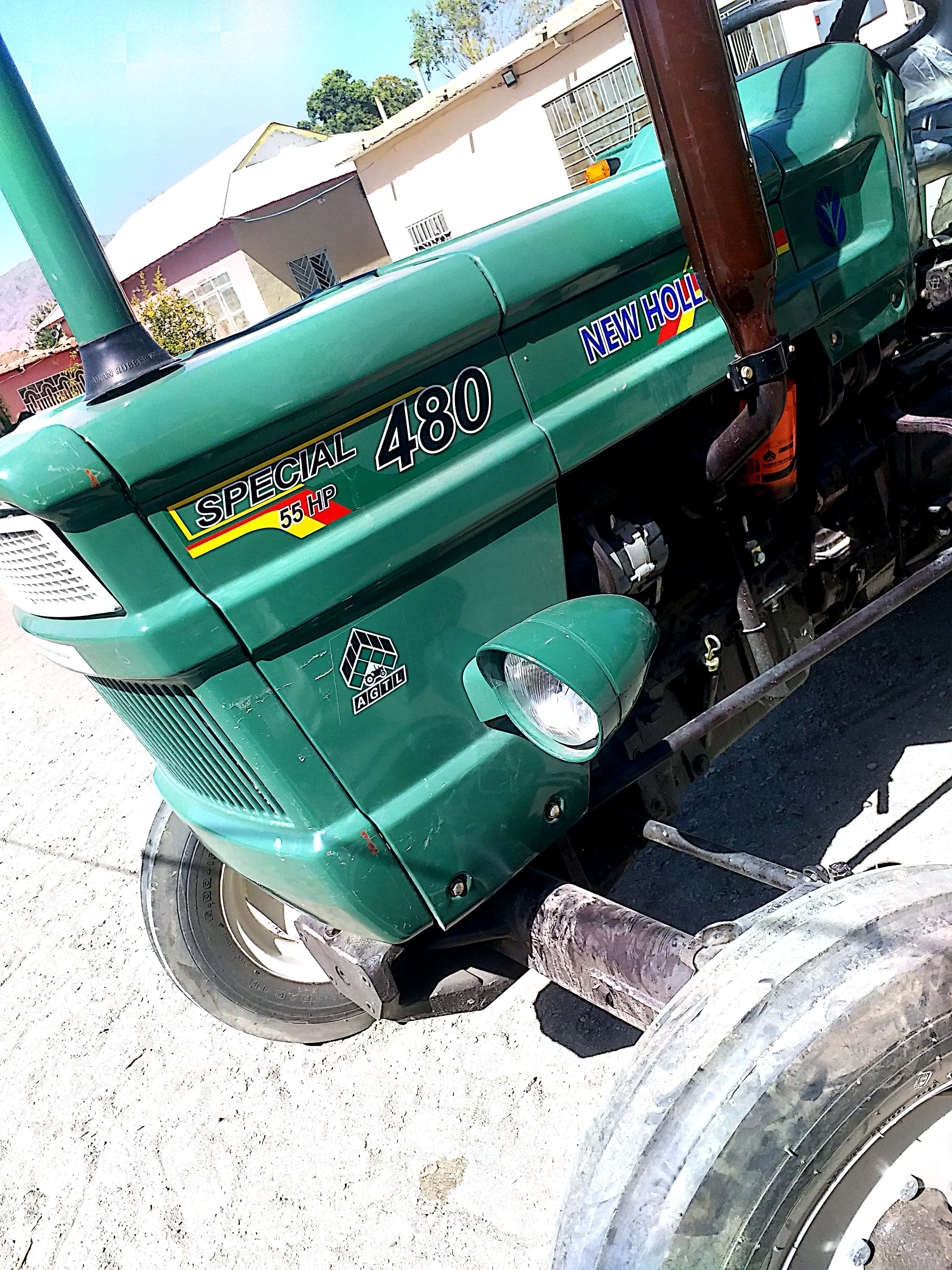 New Holland Fiat NH 480 Model 2022 Green Tractor