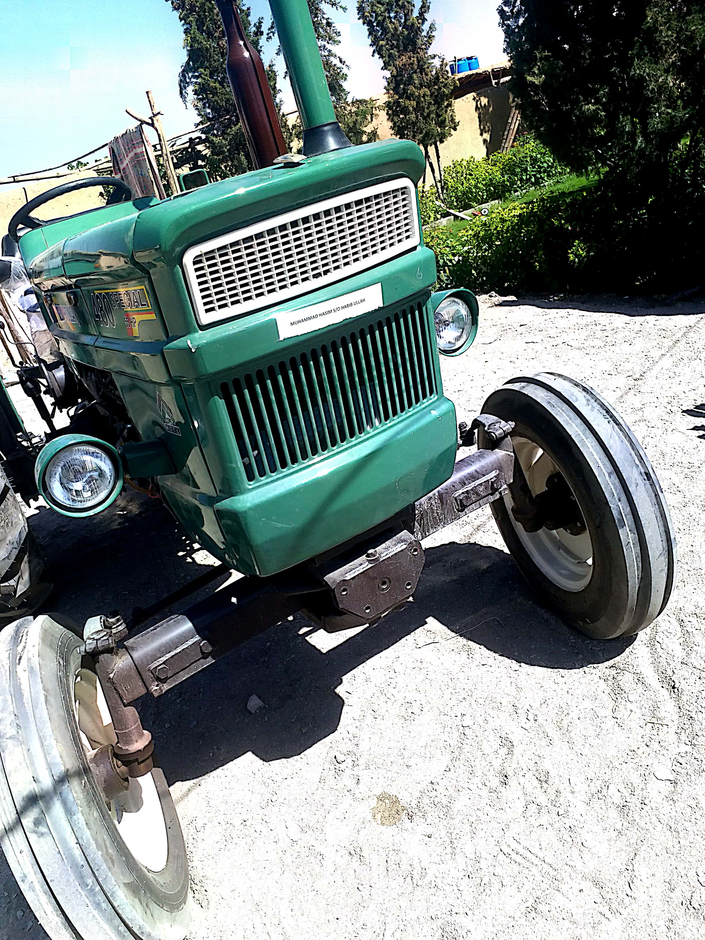 New Holland Fiat NH 480 Model 2022 Green Tractor