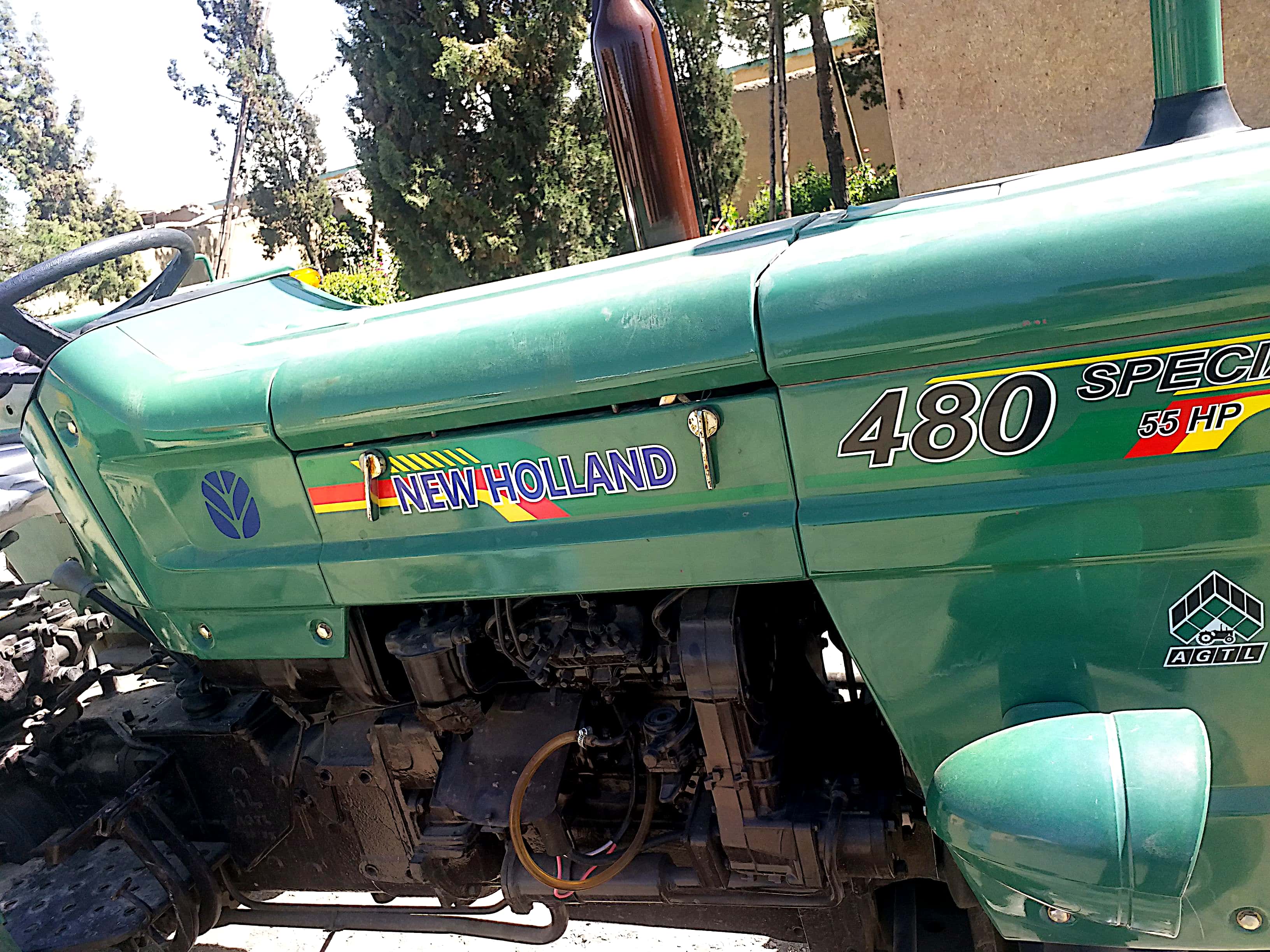 New Holland Fiat NH 480 Model 2022 Green Tractor