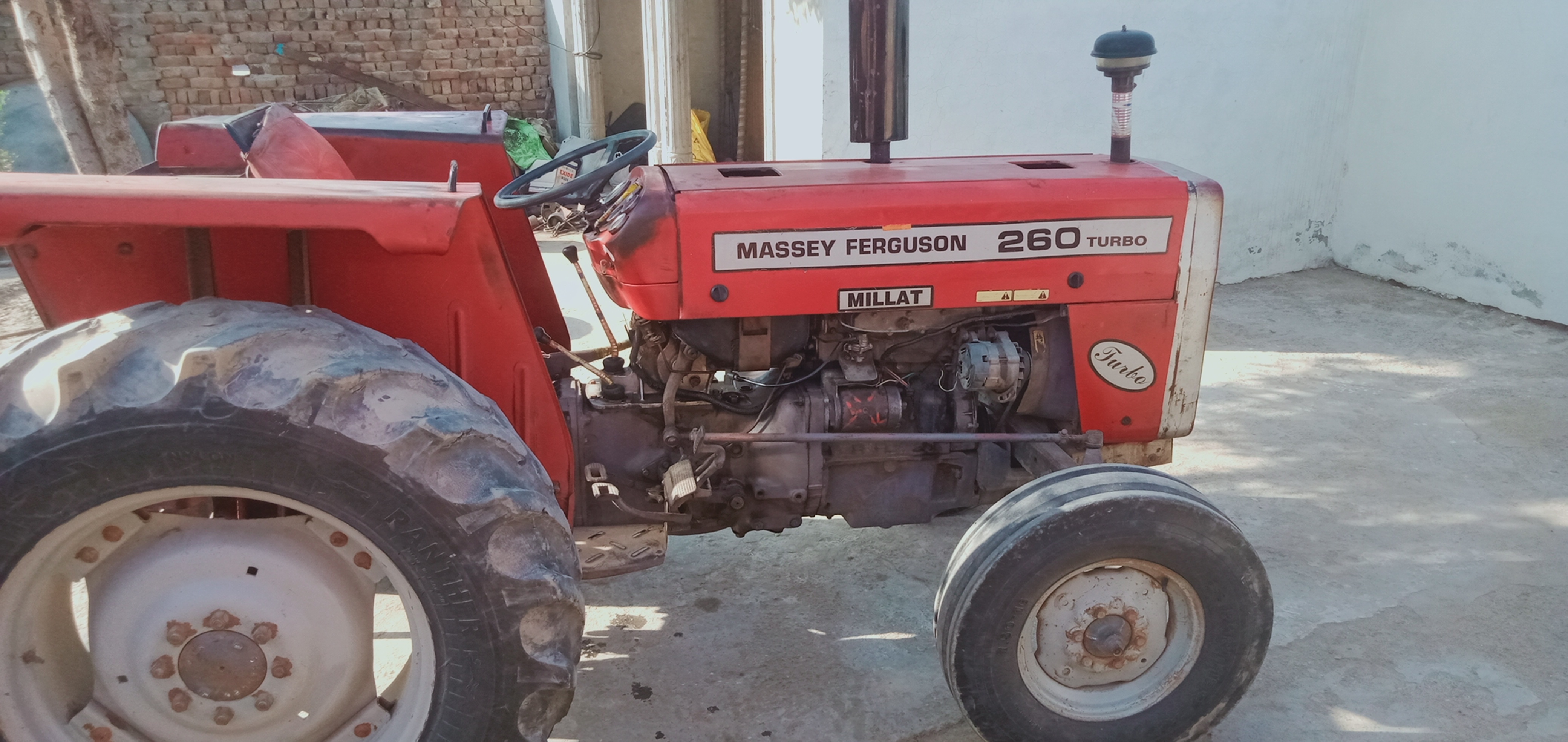 Millat Massey 260 Turbo Tractor model 2010