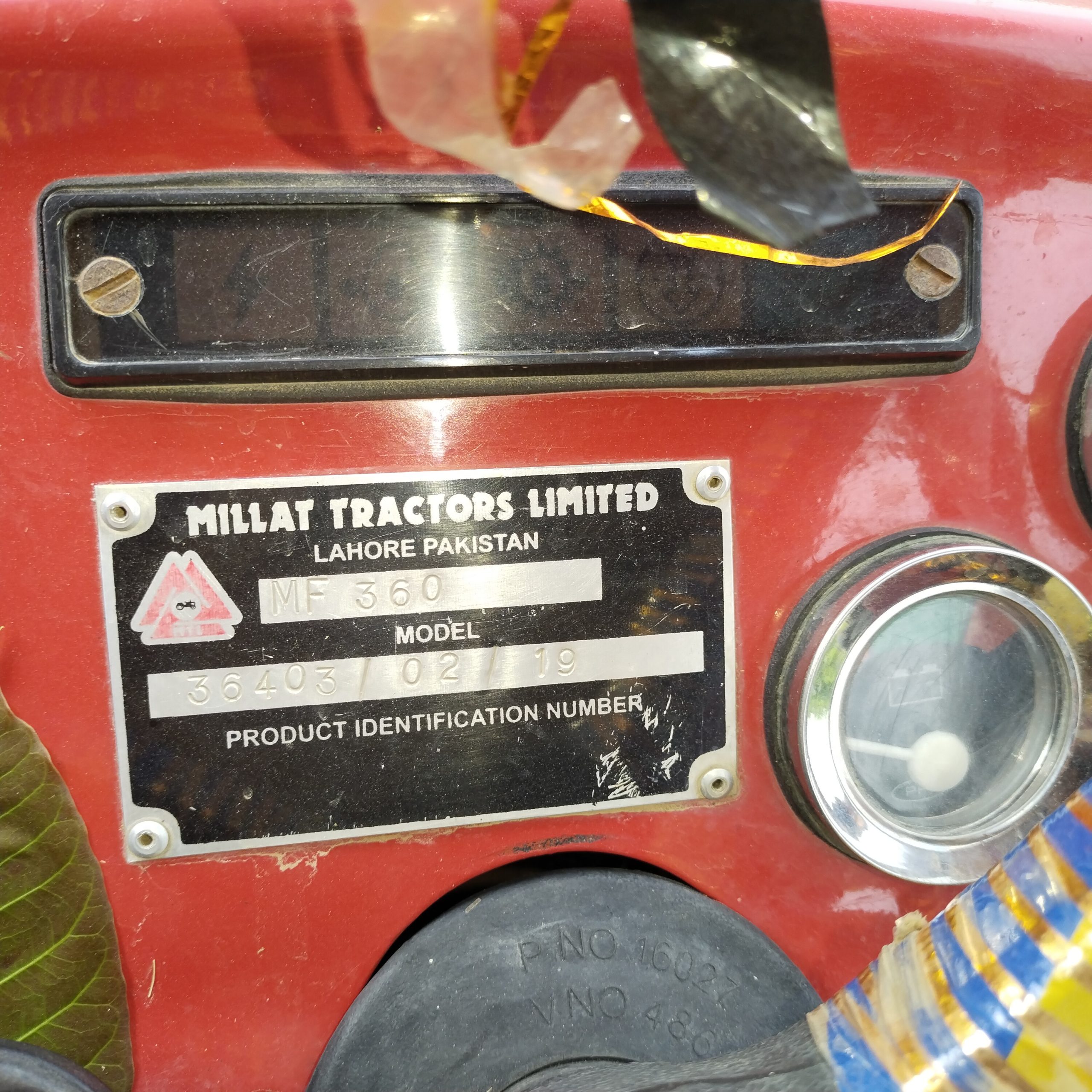 MF 360 tractor model 2019